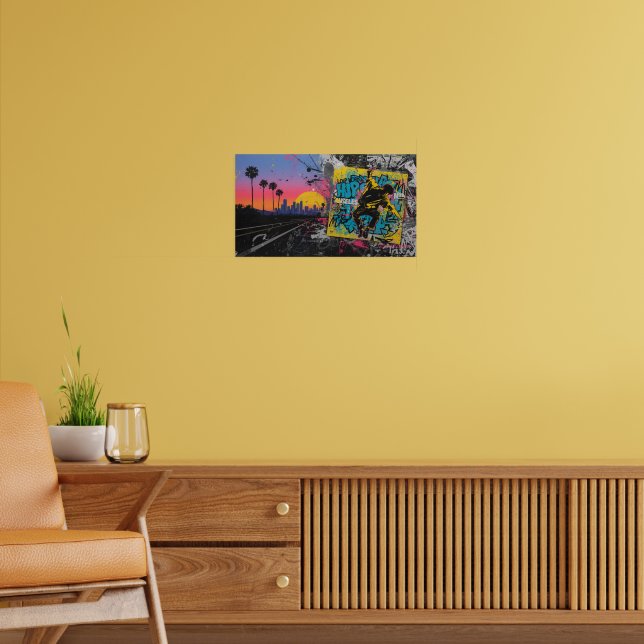 Urban Rhythms: Los Angeles in Motion Poster (Living Room 2)