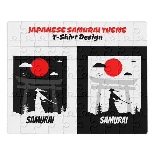 Urban samurai jigsaw puzzle (Puzzle Horizontal)