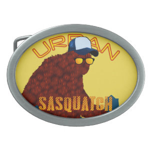 Urban Sasquatch Belt Buckle