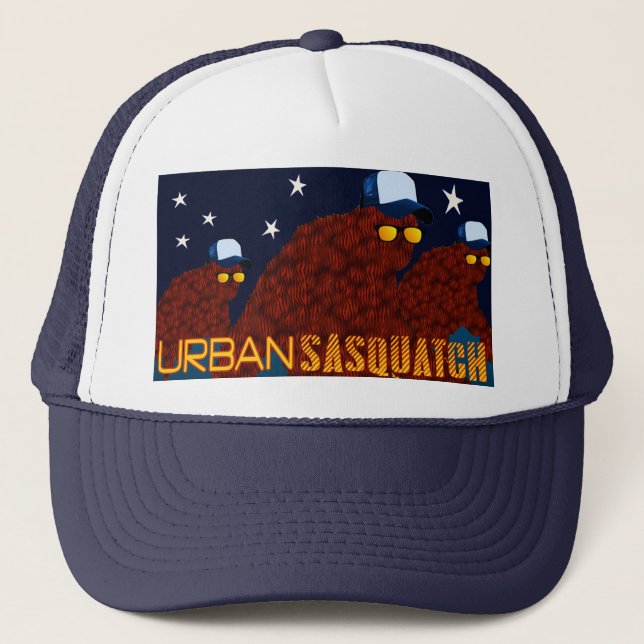 Urban Sasquatch Group Starlight Trucker Hat (Front)