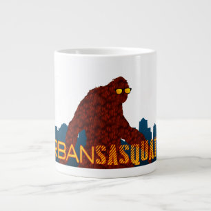 Urban Sasquatch Walking Giant Coffee Mug