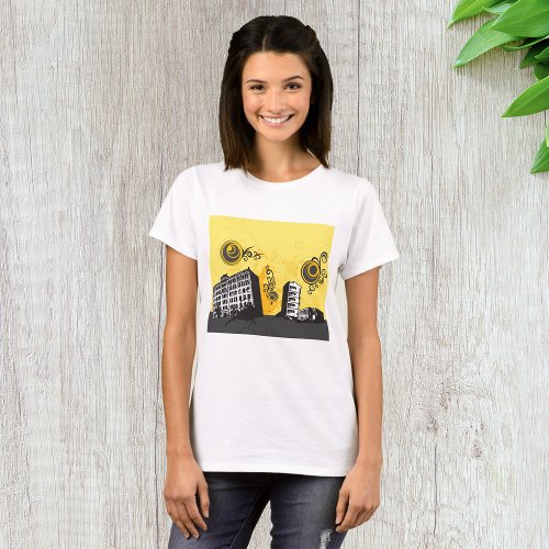 Urban Scene Womens T_Shirt