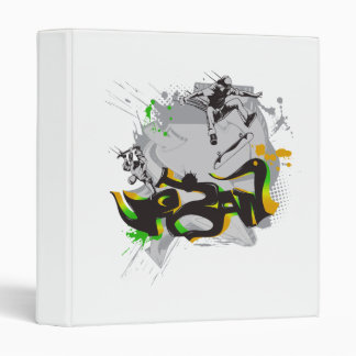 urban skateboard graffiti binder