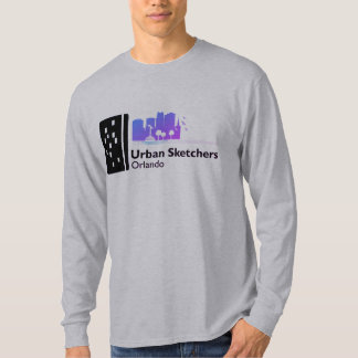 Urban Sketchers Orlando long sleeve grey shirt