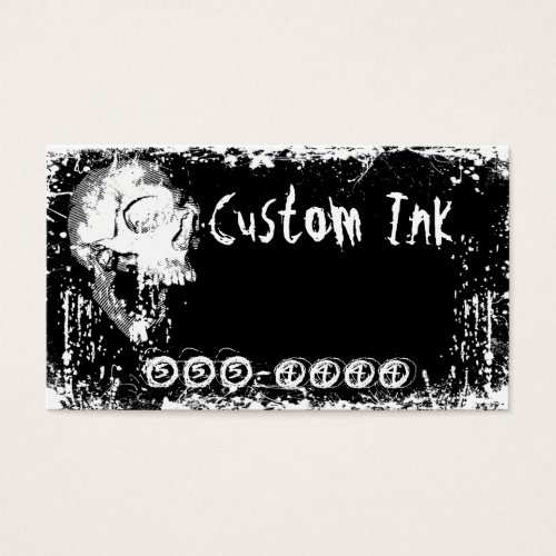 Urban Skulls Business Card Templates