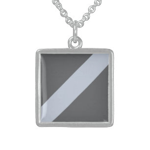 Urban Slate Sterling Silver Necklace