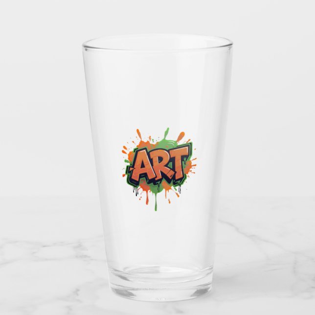 Urban Splash Art Graffiti Pulse Bold Street Expres Glass (Front)