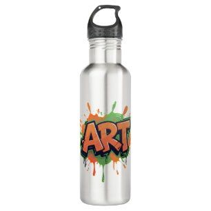 Urban Splash Art Graffiti Pulse Bold Street Expres Stainless Steel Water Bottle