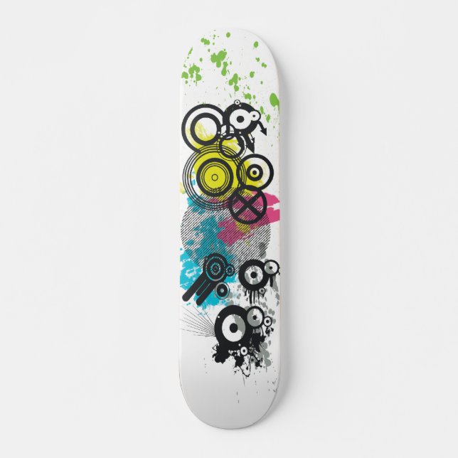 Urban Splat Skateboard Deck (Front)