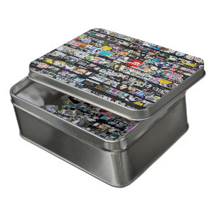 Urban Sticker Wall Jigsaw Puzzle