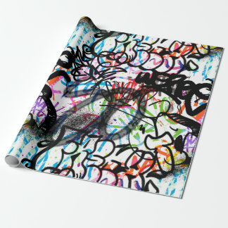Urban street art Graffiti art pattern Wrapping Paper