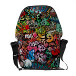 Urban street art Graffiti characters pattern Courier Bag at Zazzle