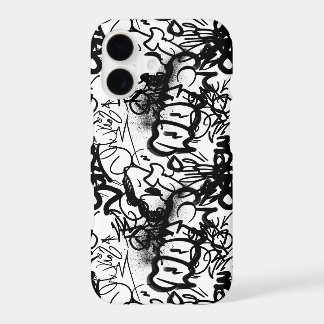 Urban Street Art Graffiti Pattern  iPhone 17 Case