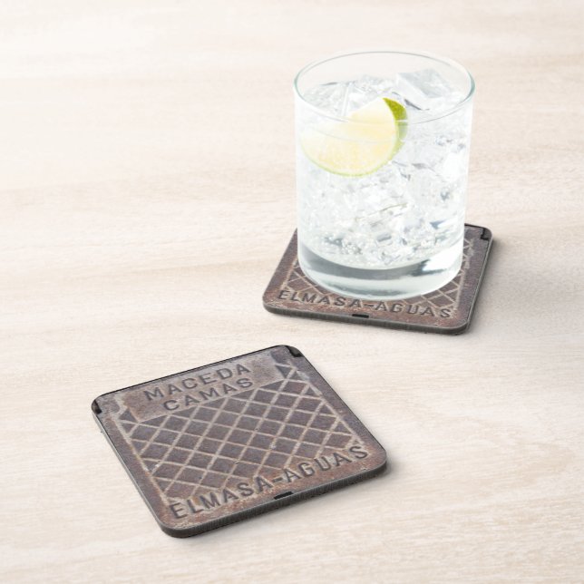 Urban Street Cover Beverage Coaster (Right Side)