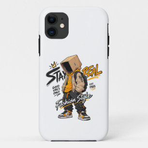 Urban Streetwear Fashion Character – Cool Graffiti iPhone 11 Case