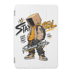 Urban Streetwear Fashion Character – Cool Graffiti iPad Mini Cover