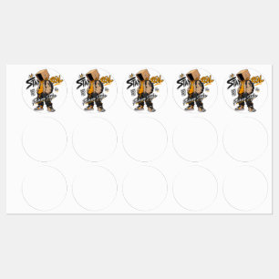Urban Streetwear Fashion Character – Cool Graffiti Labels