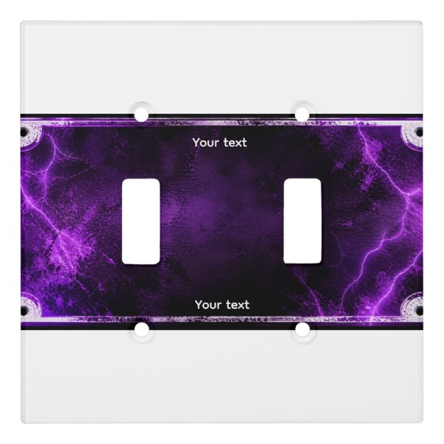 Urban Style Custom Light Switch Cover (Front)