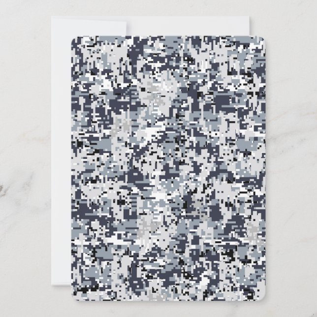 Urban Style Digital Camouflage Decor (Front)