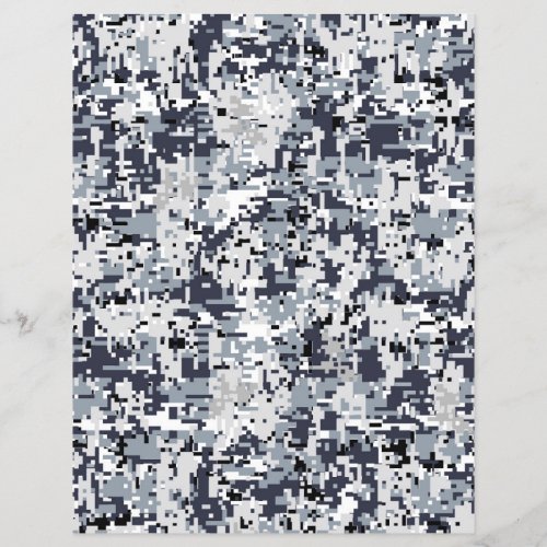 Urban Style Digital Camouflage Decor Flyer