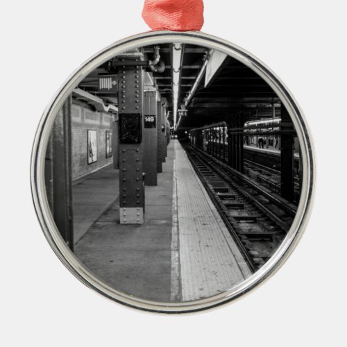 Urban Subway photo Metal Ornament