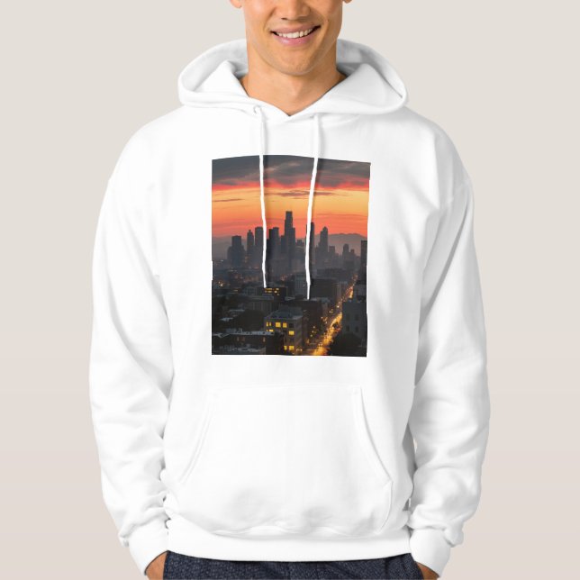 Urban Sunset Skyline Hoodies & Sweatshirts - Multi (Front)