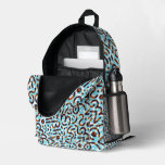 Urban Swirl Printed Backpack