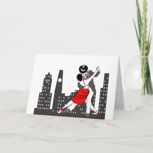 Urban tango card