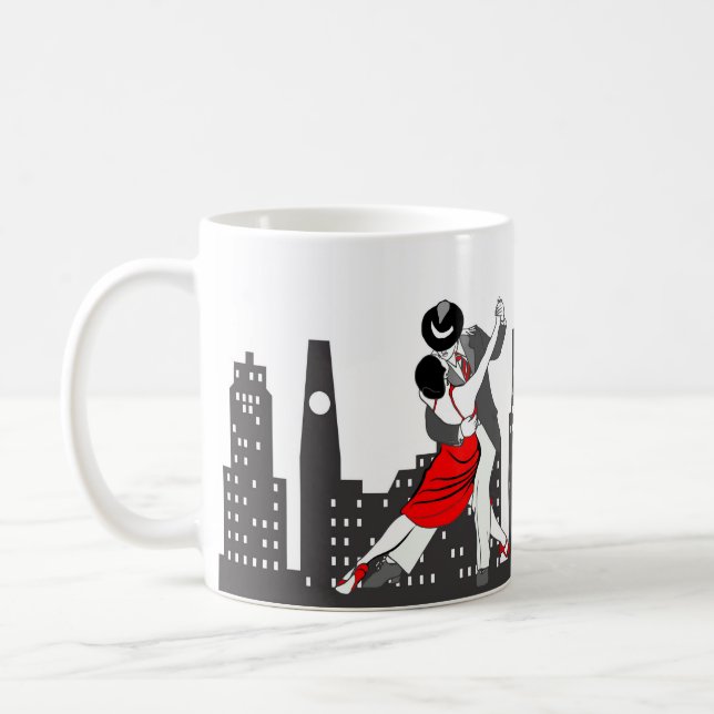 Urban tango coffee mug (Left)