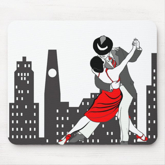 Urban tango mouse pad (Front)