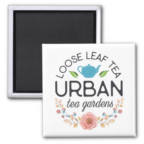 Urban Tea Gardens Gear Magnet