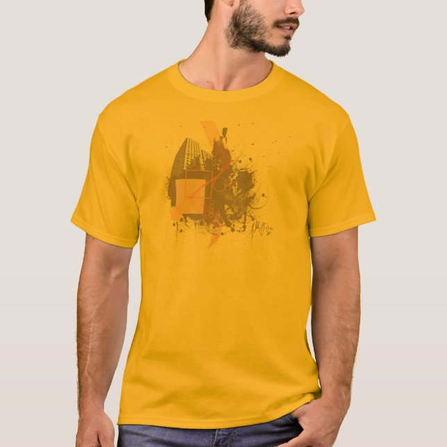 Urban Tranquillity   by Julian P Flores T-Shirt (Front)