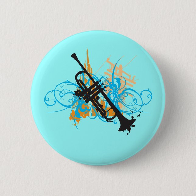 Urban Trumpet Button (Front)