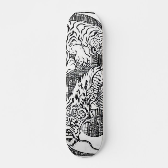 Urban Underground Dragon Tiger Popsicle Deck (Front)