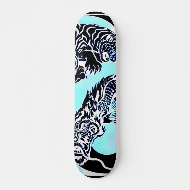 Urban Underground Japanese Yin Yang Popsicle Deck (Front)