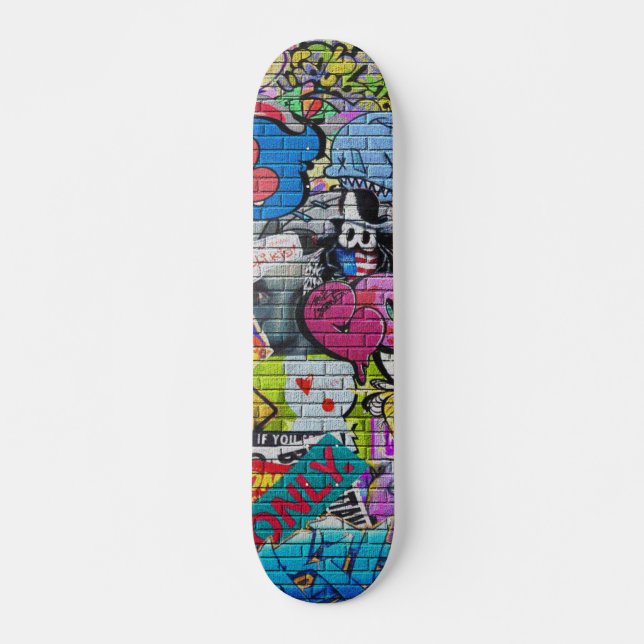 Urban Underground NYC Graffiti Popsicle Deck (Front)