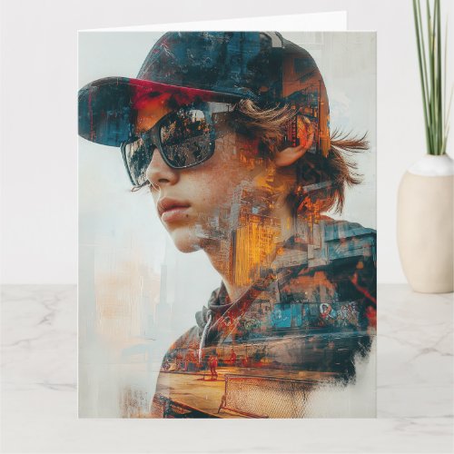 Urban Vibe Birthday Card