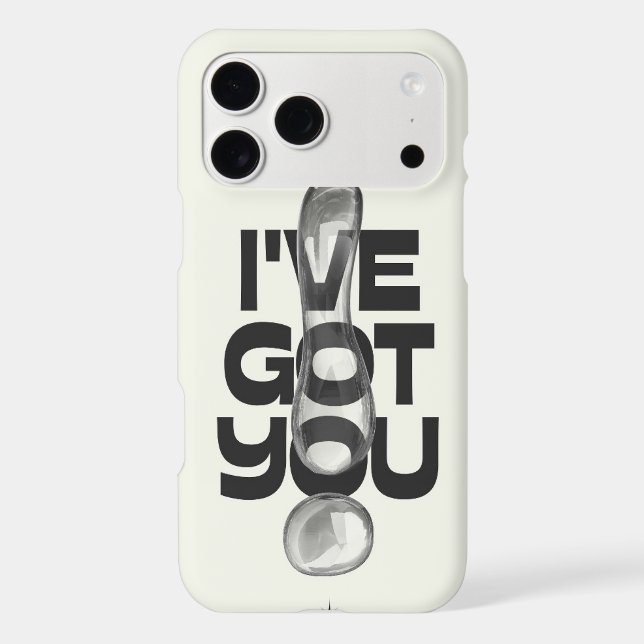 Urban Vibe Block Letters iPhone Case (Back)