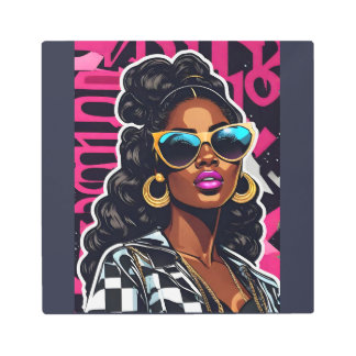 Urban Vibe Metal Print