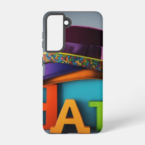 Urban Vibes Hip_Hop Hats Design Samsung Galaxy S21 Case