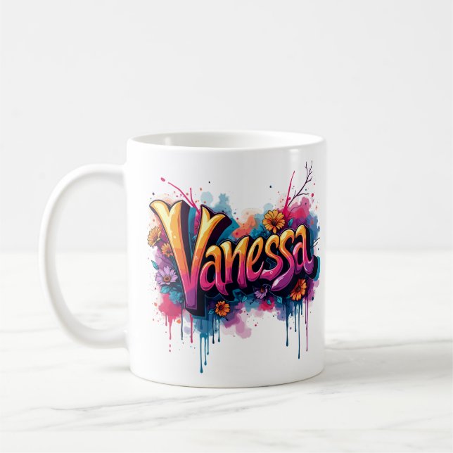 Urban Vibes Vanessa 2 Coffee Mug (Left)