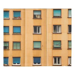 Urban view of the city of Bilbaoapartment,architec Duvet Cover
