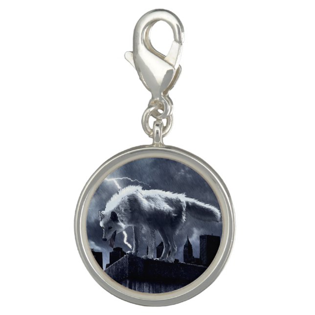 Urban Wolf Charm (Front)