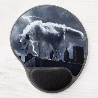 Urban Wolf Gel Mouse Pad