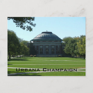 Urbana Champaign Postcard