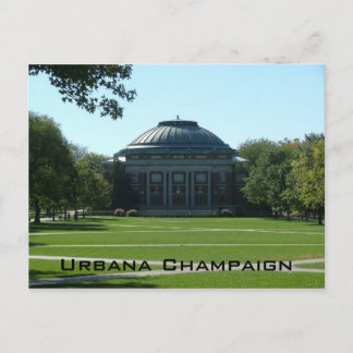 Urbana Champaign Postcard
