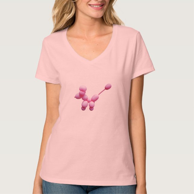 Urbangear | Pink Poodle T-Shirt (Front)