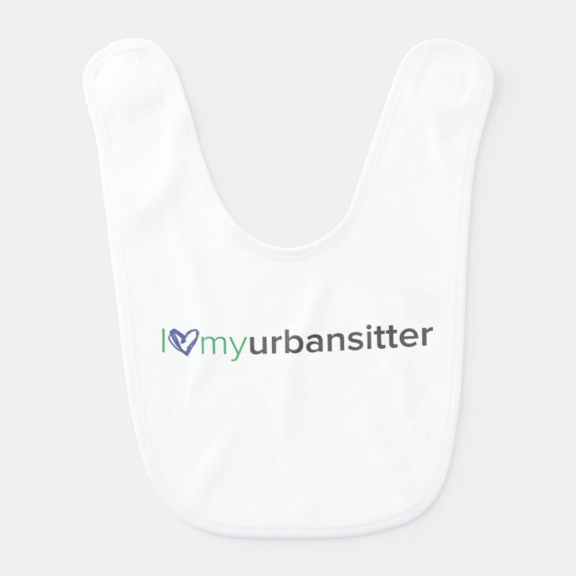 UrbanSitter Baby Bib (Front)