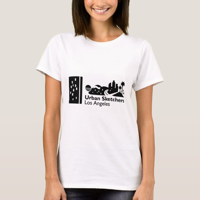 UrbansketchersLA t-shirt Women (Front)
