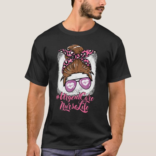 Urgent Care Nurse Nursing For Women Girls Nurse Fo T-Shirt (Front)